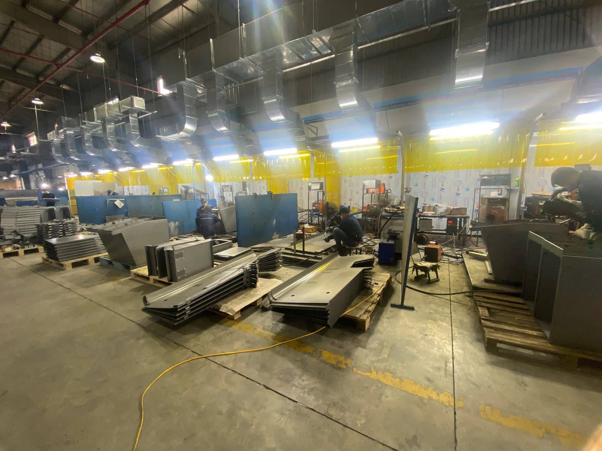 Metal factory visit walkthrough on the shop floor